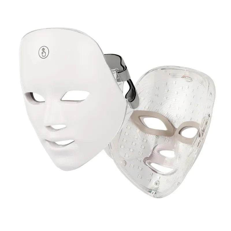 Facial LED Mask 7 Colors – Skin Rejuvenation, Lifting, and Brightening Home Skincare.
