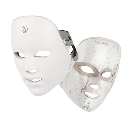 Facial LED Mask 7 Colors – Skin Rejuvenation, Lifting, and Brightening Home Skincare.